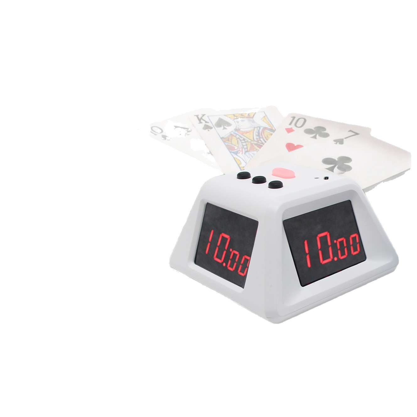 Digital Timer Countdown - Doppelseitiger digitaler Spiel-Timer, wiederaufladbarer Countdown-Timer für
