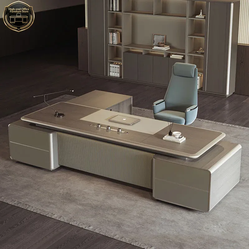 Office Tech Setup - Boss Gaming L-Tisch Home-Office Gamer Nagelstudio