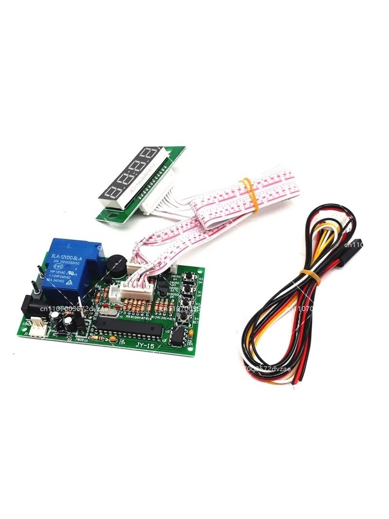 Digital Timer Countdown - JY-15B mit Flachbandkabel, 4-stelliger Anzeige, Countdown-Timer,