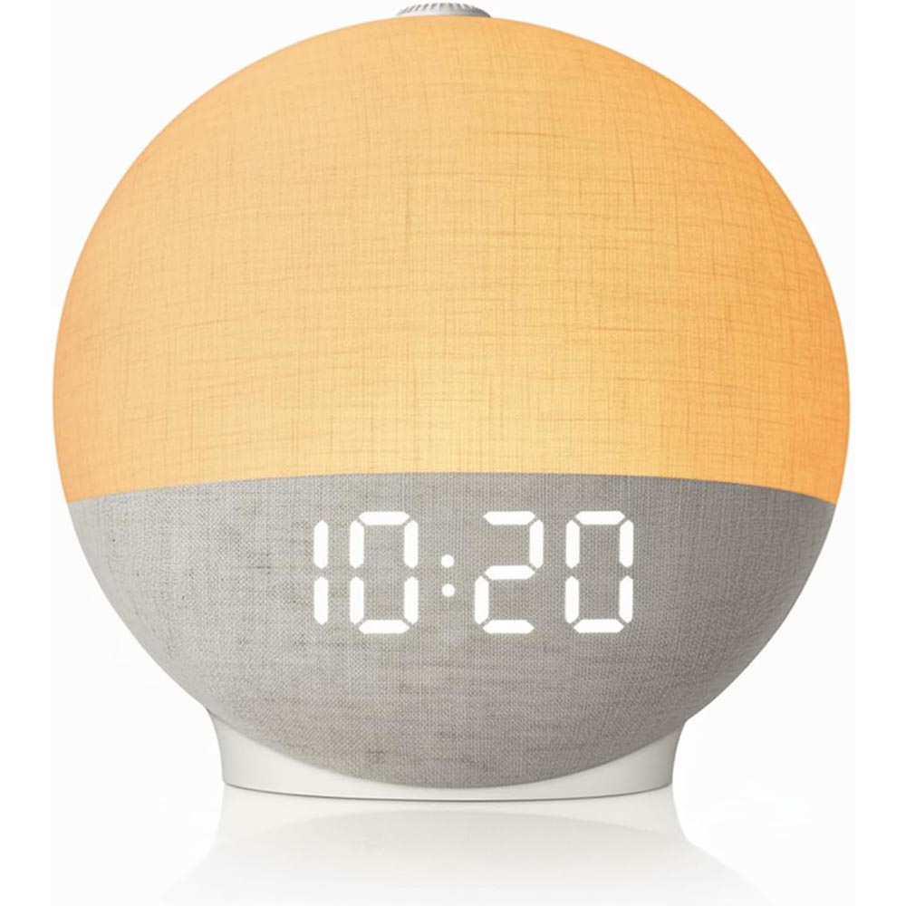 Digital Timer Countdown - Wake Up Light Sonnenaufgang Wecker White