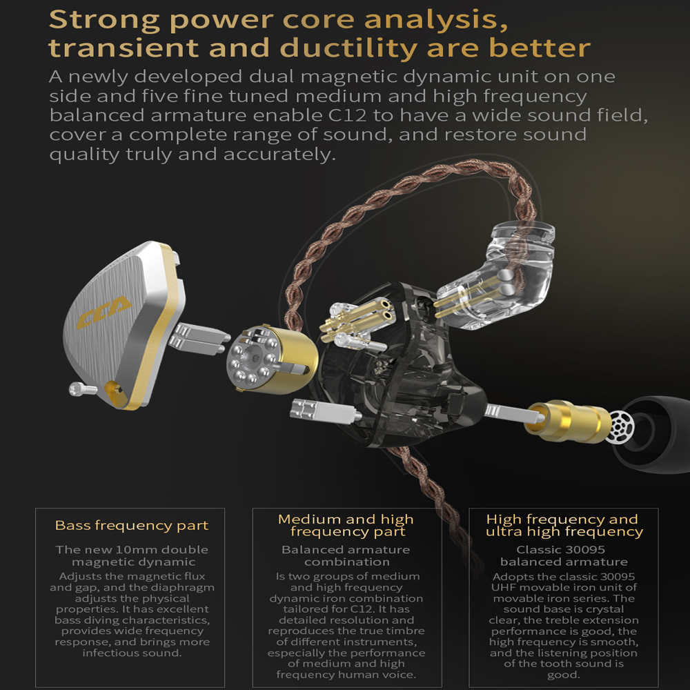 CCA C12 In-Ear Metall-Kopfhöre – Office Work Tech Bewertung und Preis