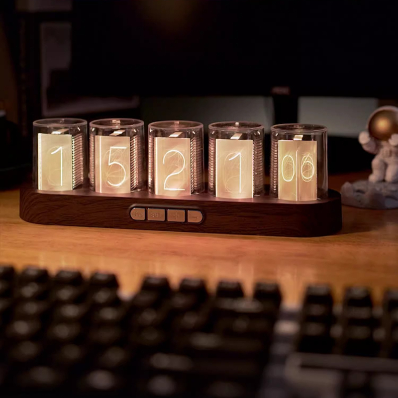 LED Nixie Röhrenuhr RGB Gaming – Office Tech Setup Bewertung und Preis
