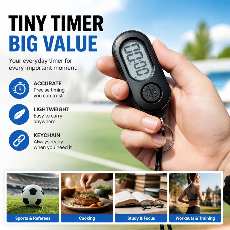 Digitaler Stoppuhr-Timer-Schlü – Digital Timer Countdown Bewertung und Preis