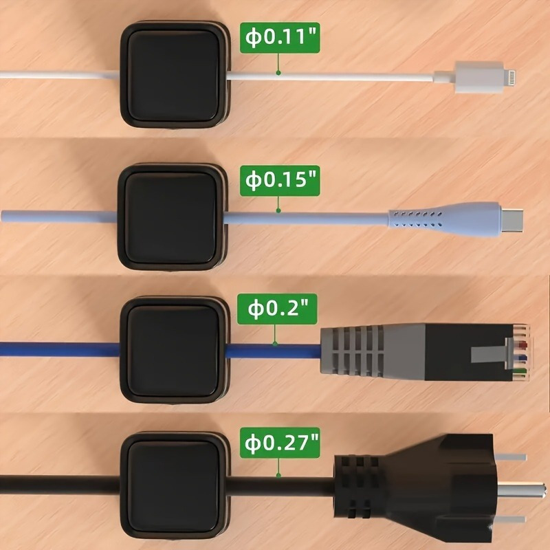 12er-Pack Kabelmanagement-Clip – Office Tech Setup Bewertung und Preis